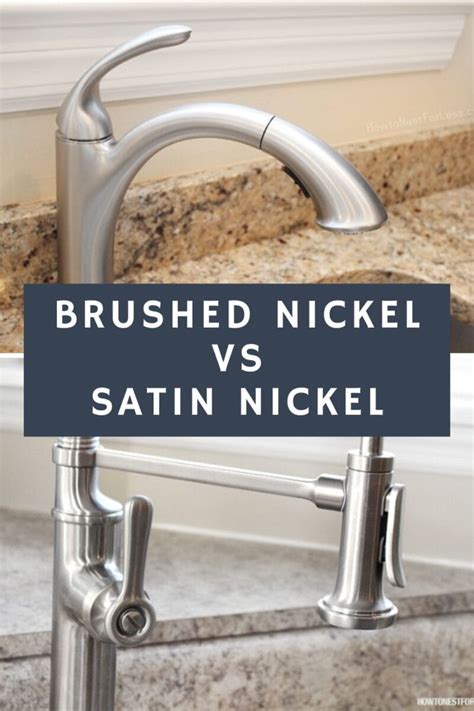 satin nickel vs brushed stainless